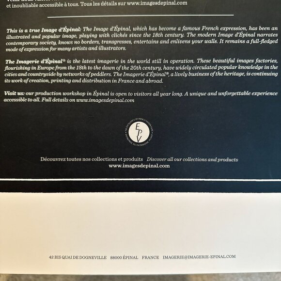 Imagerie D’Epinal-Le Chat Botte Puss in Boots Cat Print Artwork Fairy Tale - Picture 2 of 8